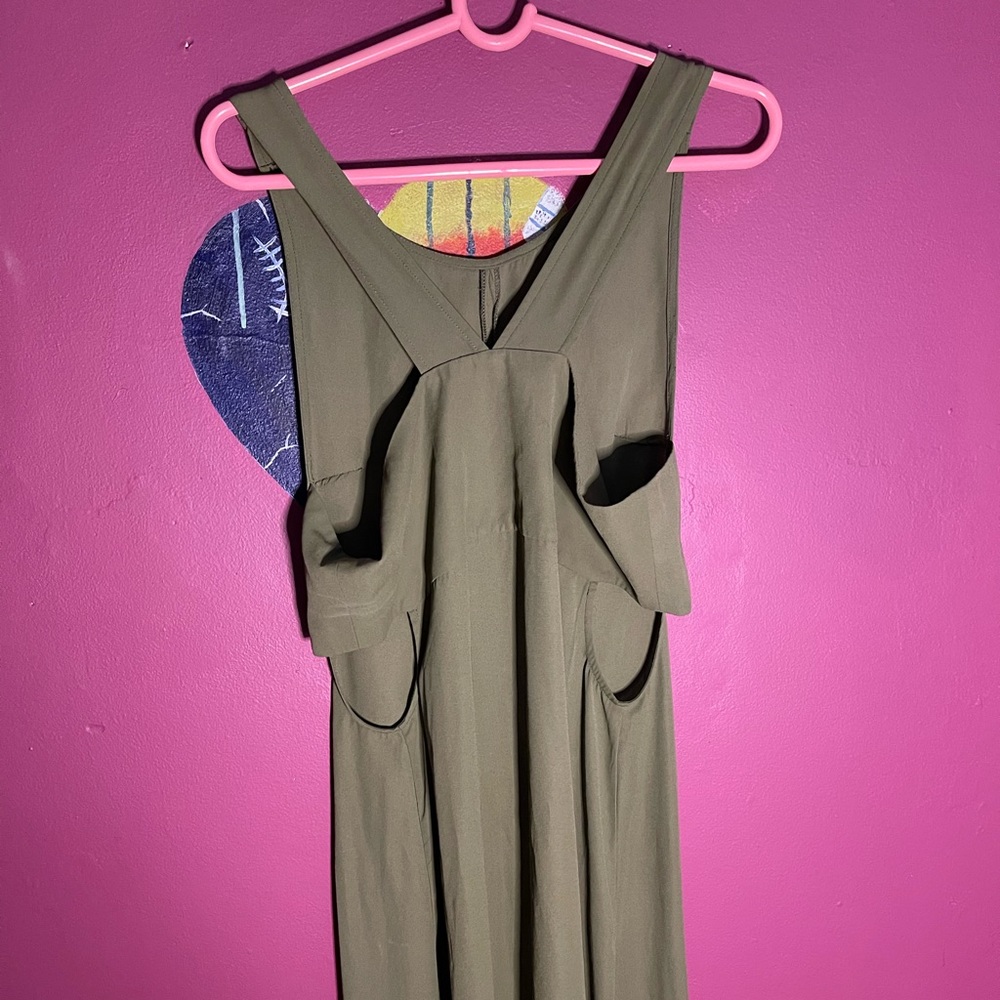 Green blouse